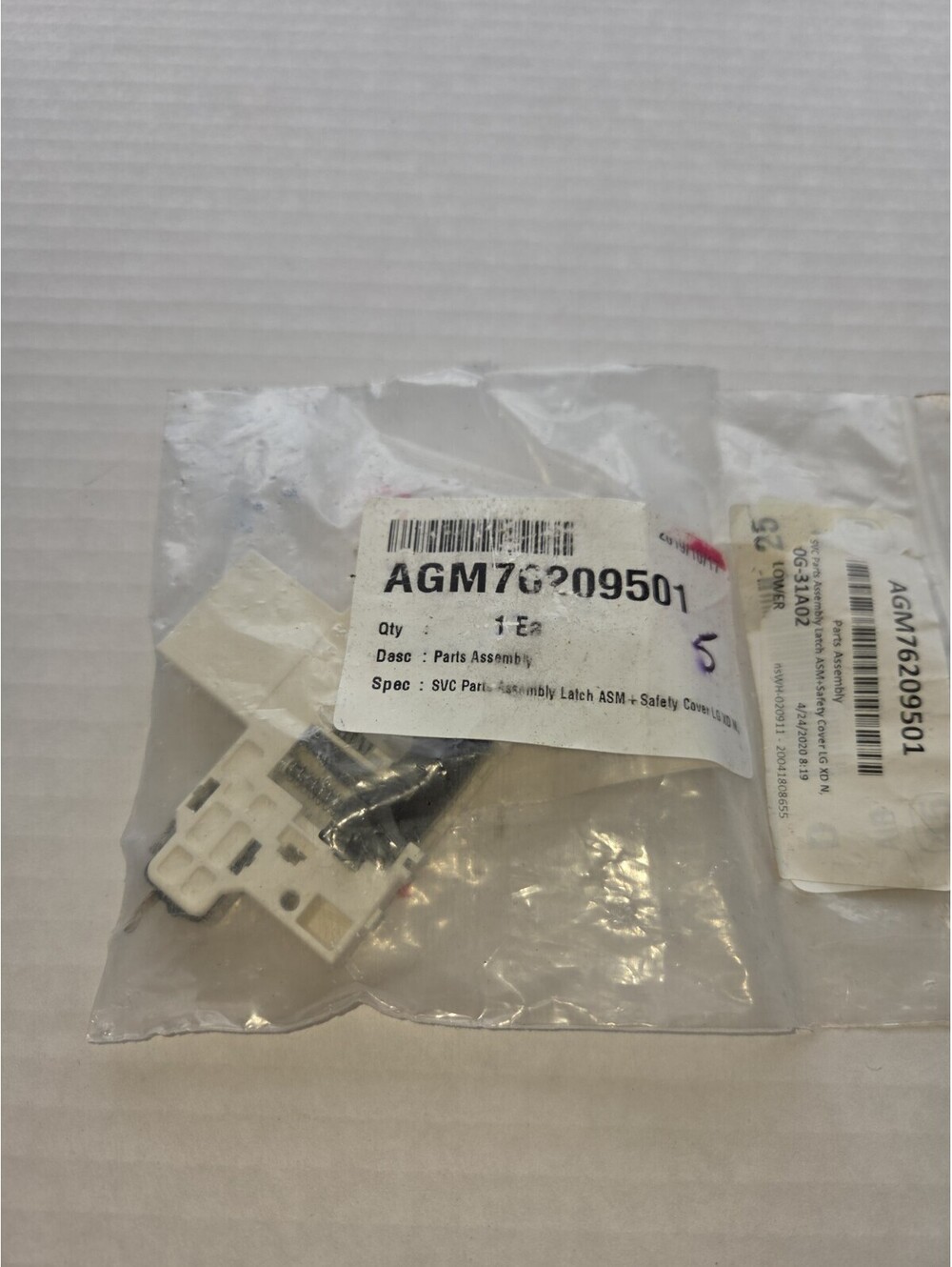 OEM AGM76209501 Door Latch Switch Assembly Fits For LG Dishwasher A24